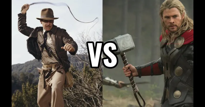 Indiana Jones' Whip vs. Mjolnir (Thor)