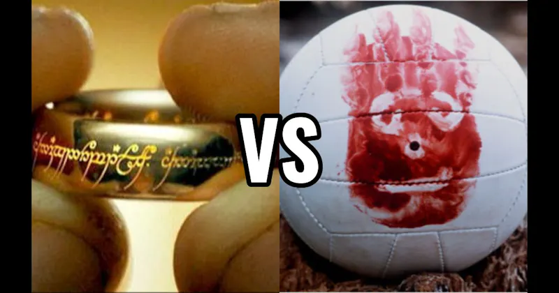 One Ring (The Lord of the Rings) vs. Wilson Volleyball (Cast Away)
