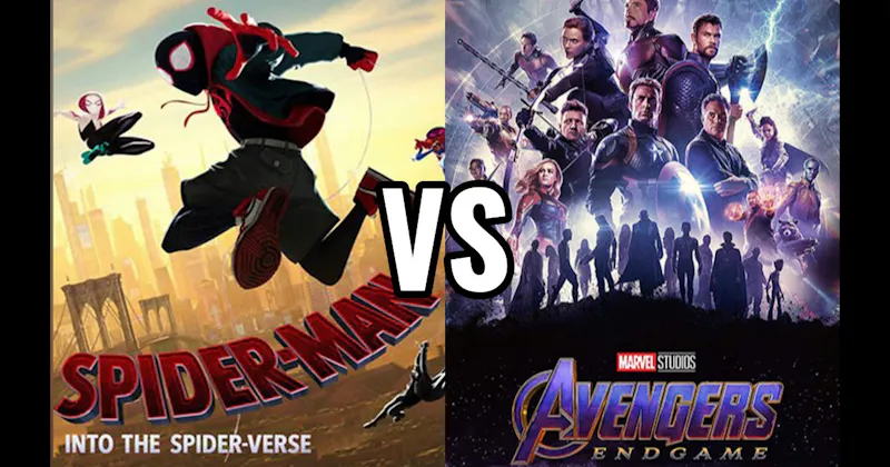 Avengers: Endgame (2019) vs. Spider-Man: Into the Spider-Verse (2018)