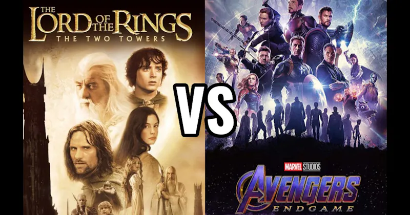 Avengers: Endgame (2019) vs. Lord of the Rings: The Two Towers (2002)