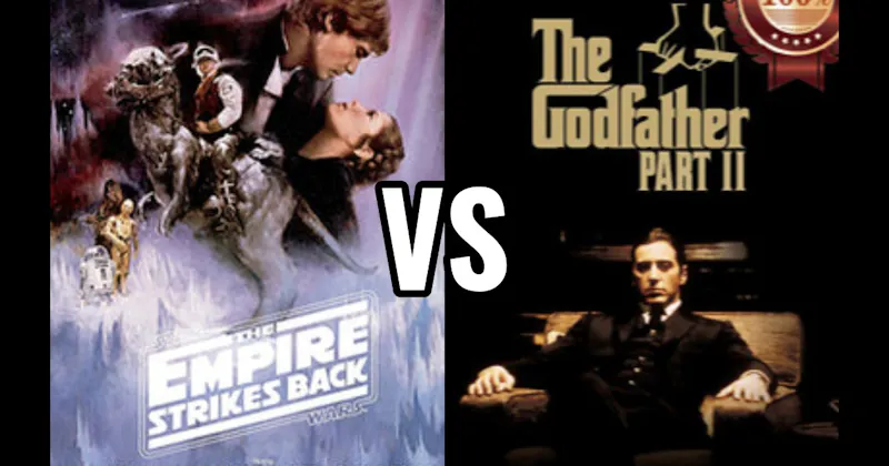 Empire Strikes Back (1980) vs. Godfather Part II (1974)