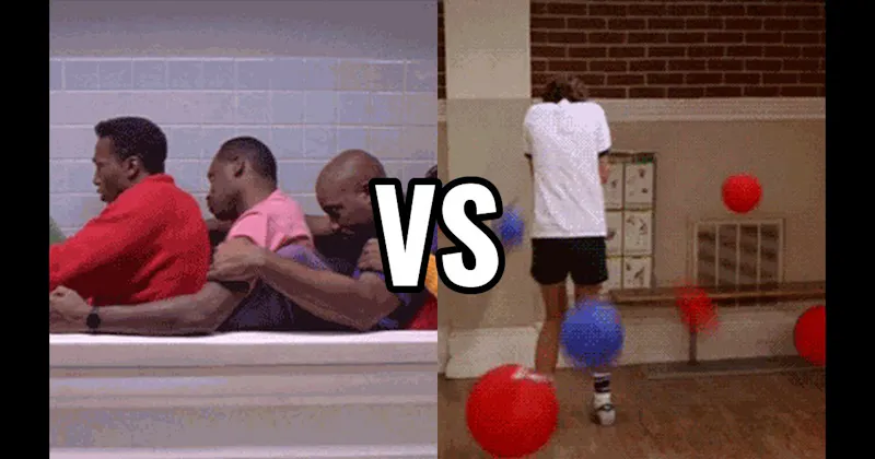 Cool Runnings vs. Dodgeball (Training)