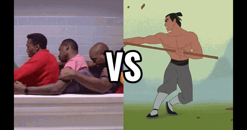Cool Runnings vs. Mulan (Training)
