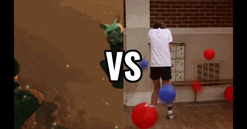 Dodgeball (Training) vs. Kung Fu Panda (Training)