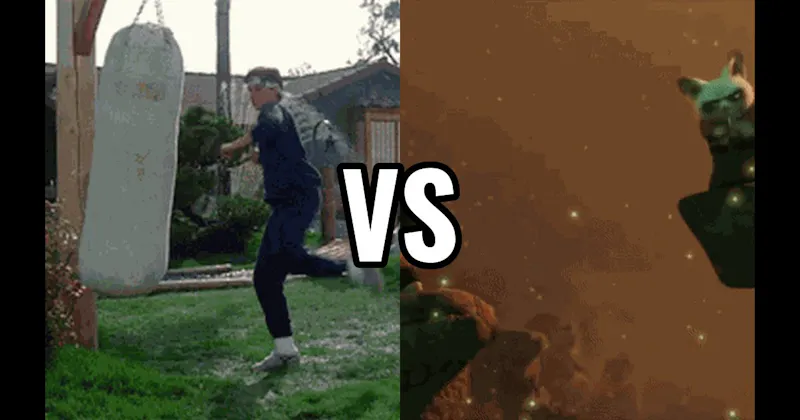 Kung Fu Panda (Training) vs. The Karate Kid