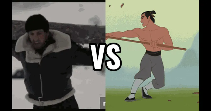Mulan (Training) vs. Rocky IV