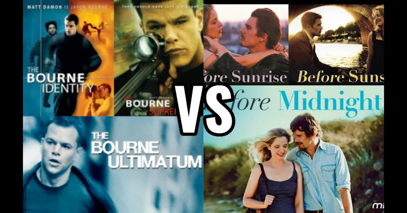 Before Trilogy vs. Bourne Trilogy