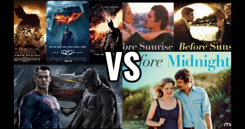 Before Trilogy vs. Dark Knight Trilogy