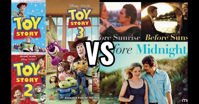 Before Trilogy vs. Toy Story Trilogy