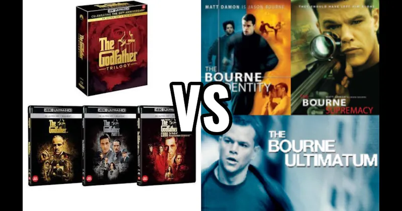 Bourne Trilogy vs. Godfather Trilogy