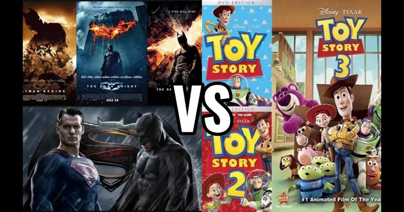 Dark Knight Trilogy vs. Toy Story Trilogy