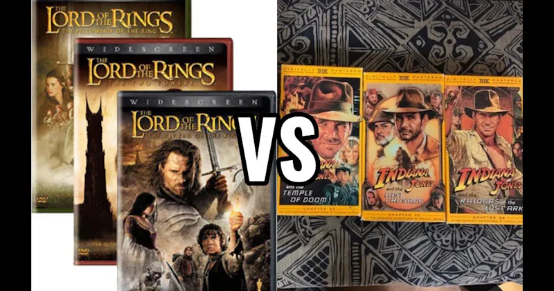 Indiana Jones Trilogy vs. Lord of the Rings Trilogy