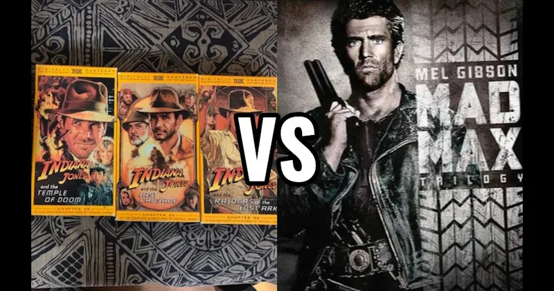Indiana Jones Trilogy vs. Mad Max + Fury Road Trilogy 