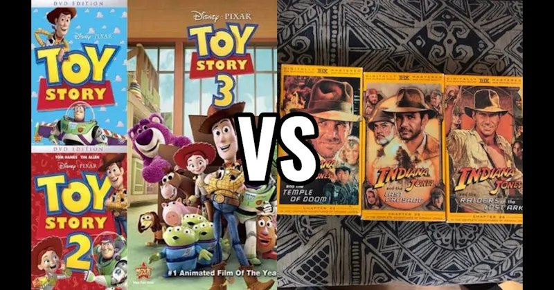Indiana Jones Trilogy vs. Toy Story Trilogy