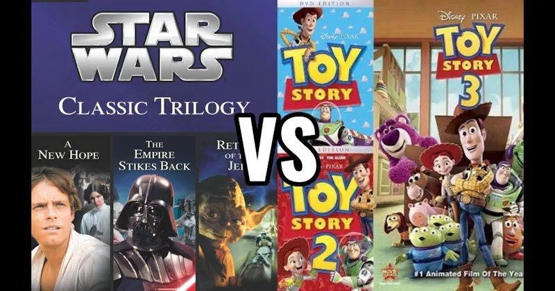 Star Wars Trilogy vs. Toy Story Trilogy