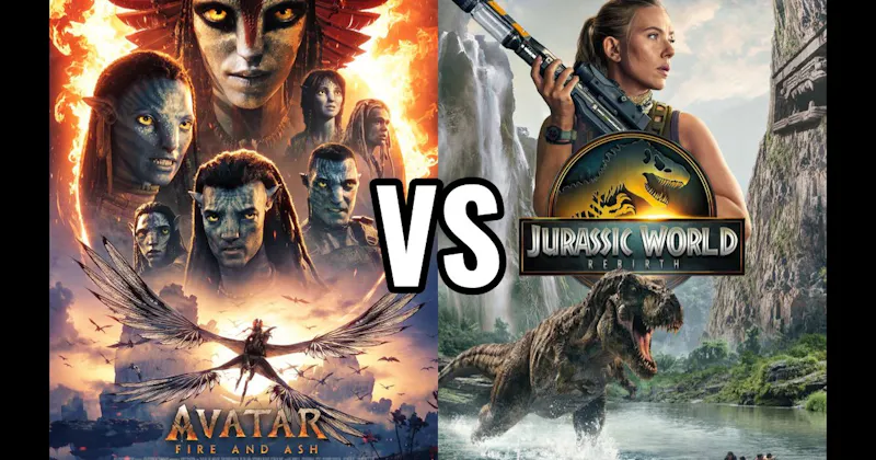 Avatar: Fire and Ash (2025) vs. Jurassic World: Rebirth (2025)