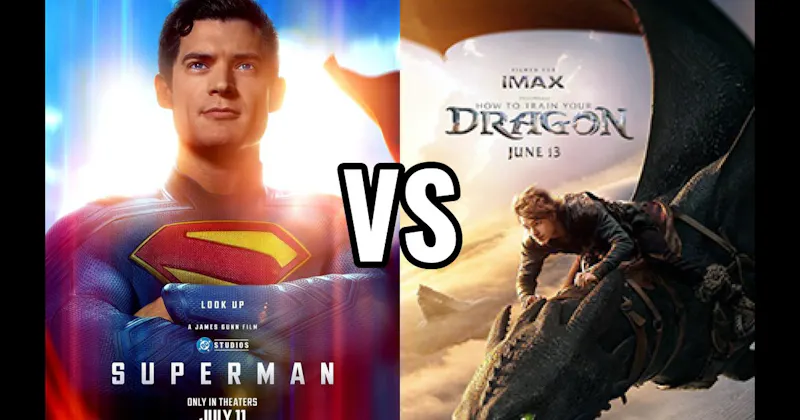 How to Train Your Dragon (2025) vs. Superman (2025)
