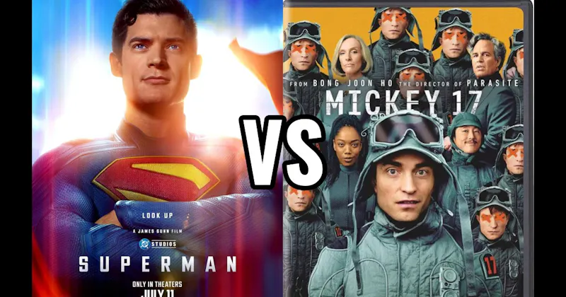 Mickey 17 (2025) vs. Superman (2025)