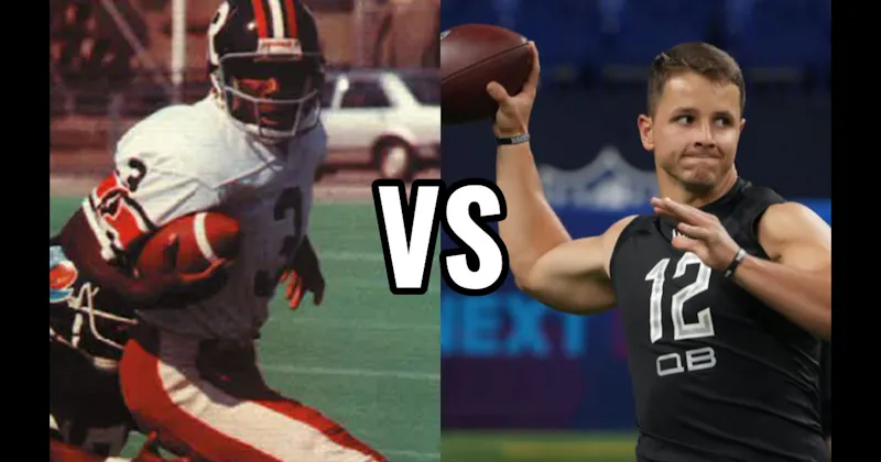 Brock Purdy (2022) vs. Kelvin Kirk (1976) 