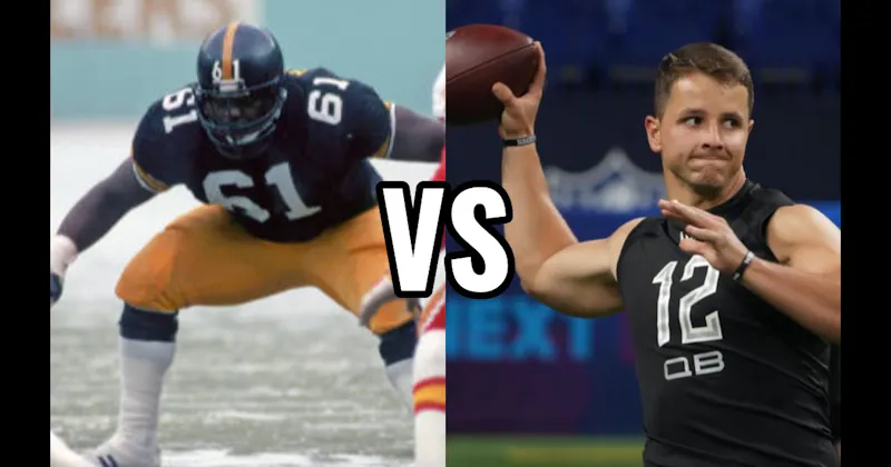 Brock Purdy (2022) vs. Tyrone McGriff (1980)