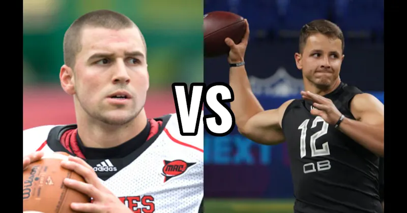 Brock Purdy (2022) vs. Chandler Harnish (2012)