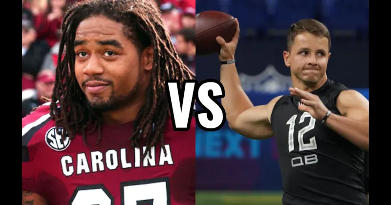 Brock Purdy (2022) vs. Justice Cunningham (2013)