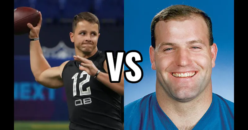 Brock Purdy (2022) vs. Marty Moore (1994)