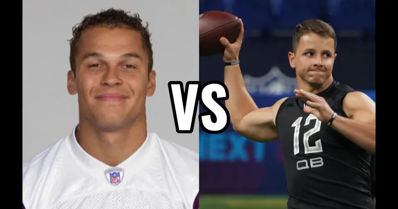 Brock Purdy (2022) vs. Ryan Hoag (2003) 