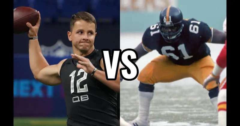 Brock Purdy (2022) vs. Tyrone McGriff (1980)