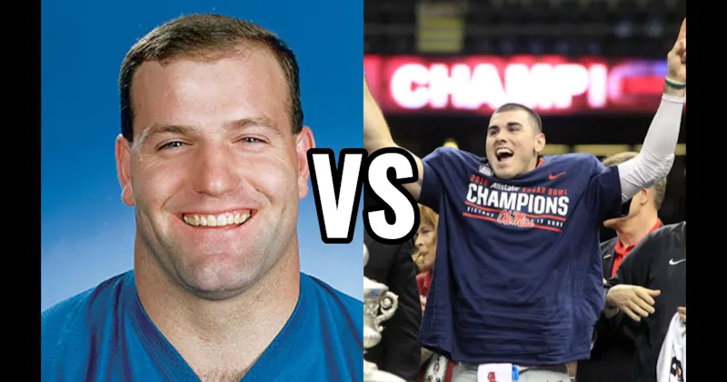 Chad Kelly (2017) vs. Marty Moore (1994)