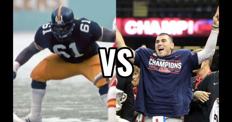 Chad Kelly (2017) vs. Tyrone McGriff (1980)