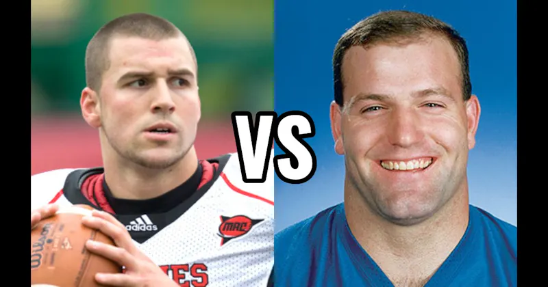 Chandler Harnish (2012) vs. Marty Moore (1994)