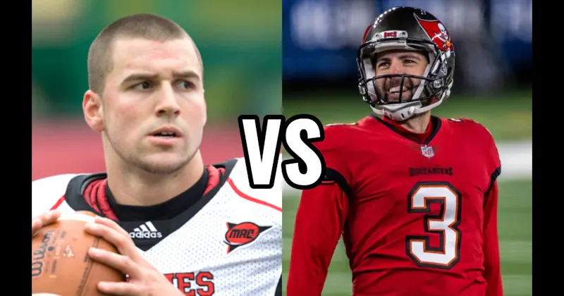 Chandler Harnish (2012) vs. Ryan Succop (2009)