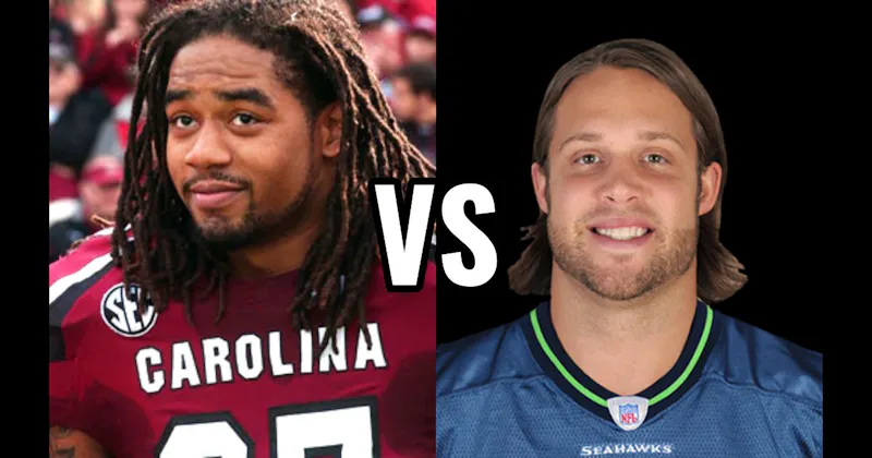 David Vobora (2008)  vs. Justice Cunningham (2013)