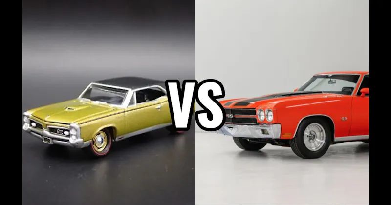 1967 Pontiac GTO vs. 1970 Chevrolet Chevelle SS