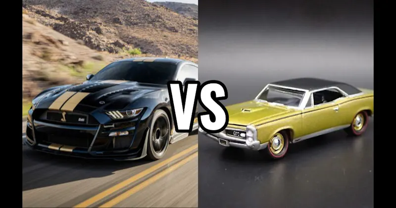 1967 Pontiac GTO vs. Ford Mustang Shelby GT500