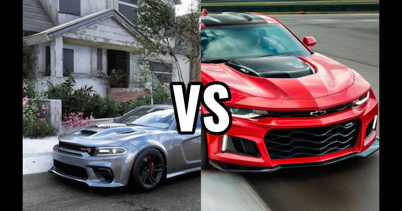 Chevrolet Camaro ZL1 vs. Dodge Charger Hellcat