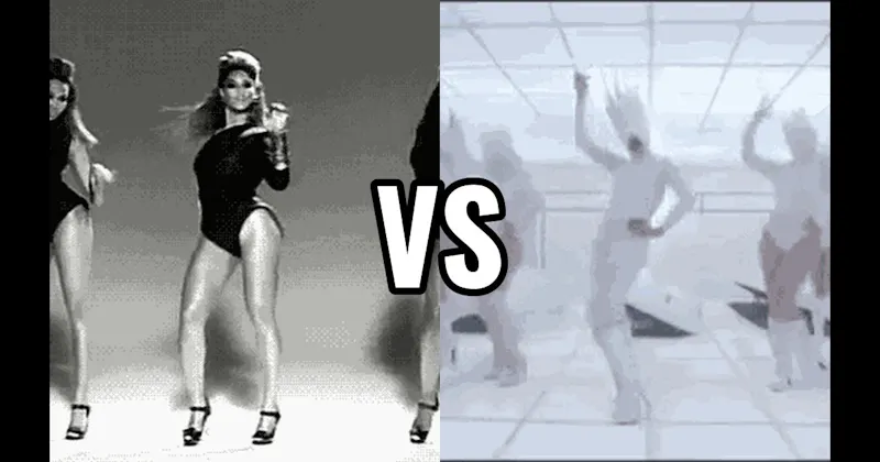 Bad Romance (Lady Gaga) vs. Single Ladies (Beyoncé)