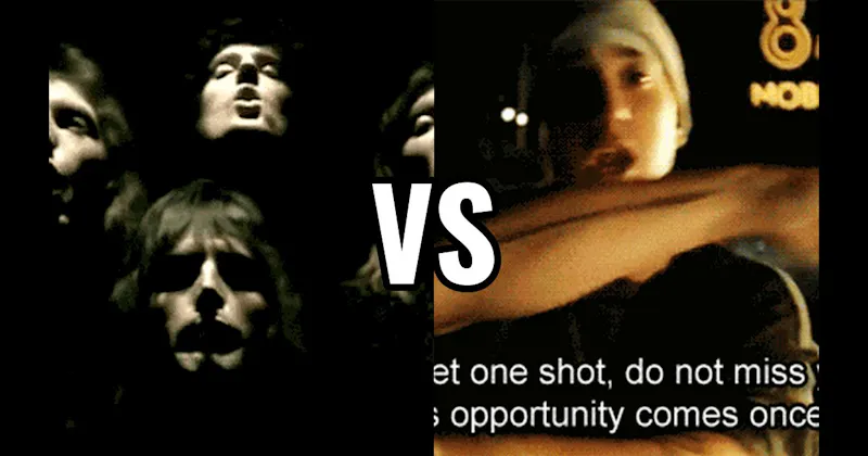 Bohemian Rhapsody (Queen) vs. Lose Yourself (Eminem)