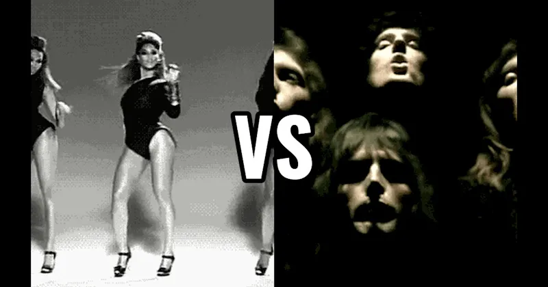 Bohemian Rhapsody (Queen) vs. Single Ladies (Beyoncé)