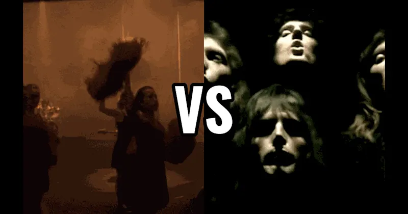 Bohemian Rhapsody (Queen) vs. Smells Like Teen Spirit (Nirvana)