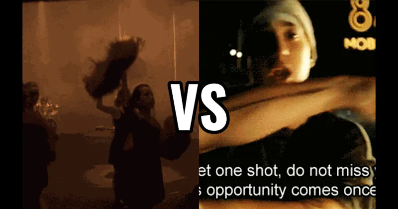 Lose Yourself (Eminem) vs. Smells Like Teen Spirit (Nirvana)