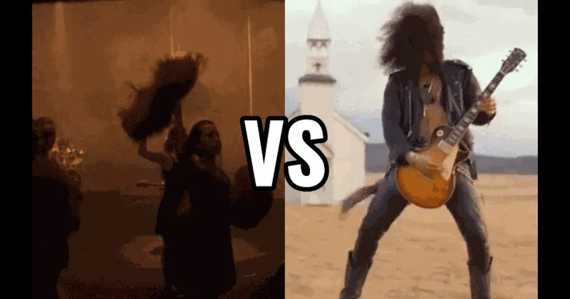 November Rain (Guns N’ Roses) vs. Smells Like Teen Spirit (Nirvana)