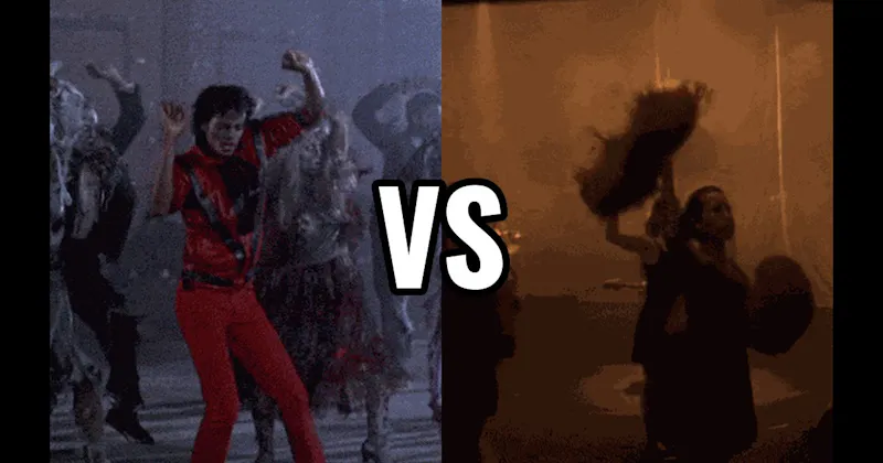 Smells Like Teen Spirit (Nirvana) vs. Thriller (Michael Jackson)