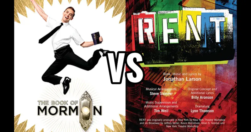 Book of Mormon vs. Rent