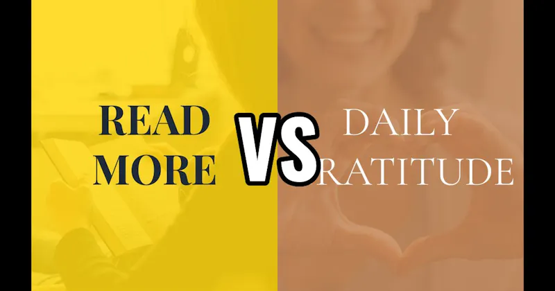 Daily Gratitude vs. Read More