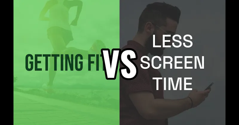 Less Screen Time vs. Peak Fitness