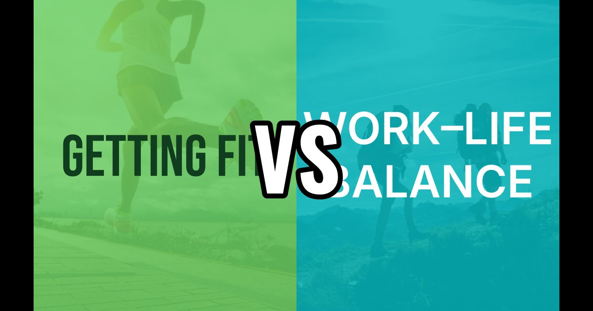 Peak Fitness vs Work–Life Balance: Peak Fitness Leads
