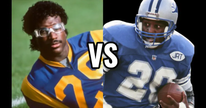Barry Sanders vs. Eric Dickerson