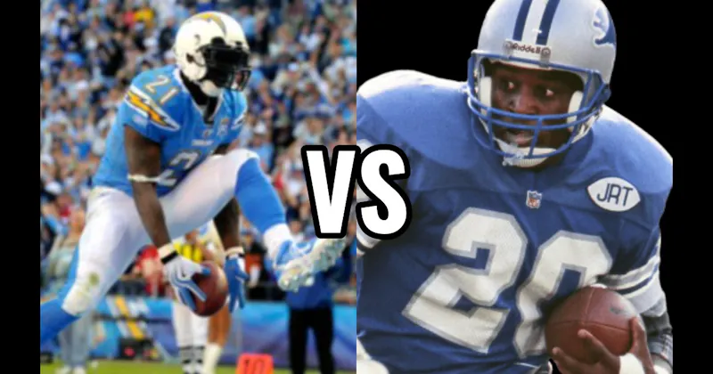 Barry Sanders vs. LaDainian Tomlinson